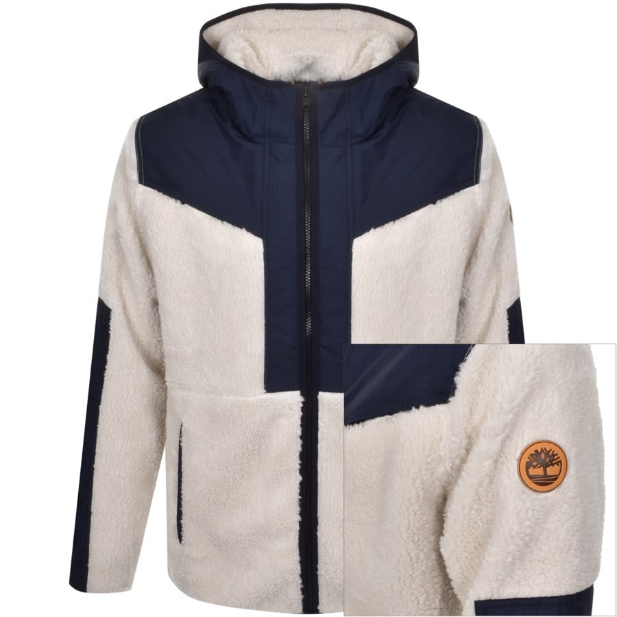 Alternative Image for ProductTimberland Faux Shear Fleece Jacket Navy1
